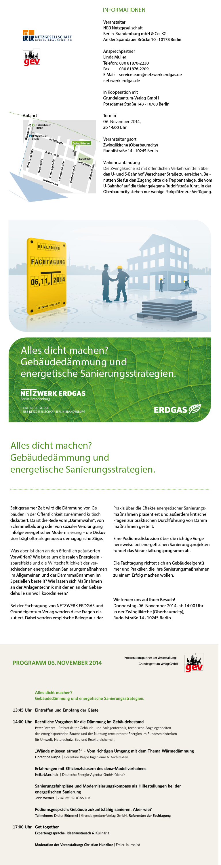 Alles dicht machen? 